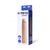 Реалистичная насадка с ярко выраженной головкой - 16,5 см. - A-toys - в Орле купить с доставкой Реалистичная насадка с ярко выраженной головкой - 16,5 см. - A-toys - в Орле купить с доставкой