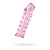 Гелевая розовая насадка на фаллос с шипами - 12 см. - Toyfa Basic - в Орле купить с доставкой Гелевая розовая насадка на фаллос с шипами - 12 см. - Toyfa Basic - в Орле купить с доставкой