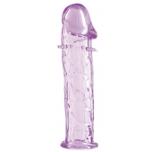 Гладкая фиолетовая насадка с усиками под головкой - 12,5 см. - Toyfa Basic - в Орле купить с доставкой Гладкая фиолетовая насадка с усиками под головкой - 12,5 см. - Toyfa Basic - в Орле купить с доставкой