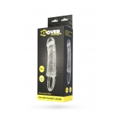 Прозрачная насадка с петлёй для фиксации - 14 см. - ToyFa - в Орле купить с доставкой