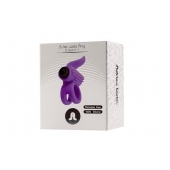 Эрекционное кольцо с подхватом мошонки и стимуляцией клитора Bullet Lastic Ring - Adrien Lastic - в Орле купить с доставкой