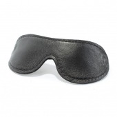 Кожаная маска на глаза - БДСМ Арсенал - купить с доставкой в Орле