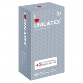 Презервативы с точками Unilatex Dotted - 12 шт. + 3 шт. в подарок - Unilatex - купить с доставкой в Орле