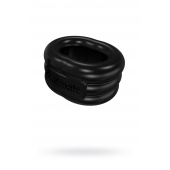 Чёрное эрекционное виброкольцо Stretch - Bathmate - в Орле купить с доставкой