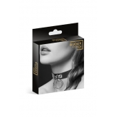 Узенький ошейник из полиуретана с кольцом - Bijoux Pour Toi - купить с доставкой в Орле