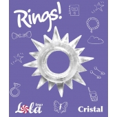 Прозрачное эрекционное кольцо Rings Cristal - Lola Games - в Орле купить с доставкой