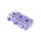 Фиолетовая насадка на пенис Rings Armour - Lola Games - в Орле купить с доставкой