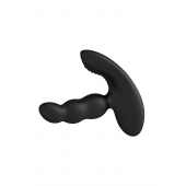 Черный силиконовый стимулятор простаты Levett Nitoc с пультом ДУ - Levett - в Орле купить с доставкой