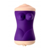 Двухсторонний мастурбатор JOS YARA в фиолетовой колбе - JOS - в Орле купить с доставкой