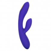 Фиолетовый вибратор с функцией электростимуляции Intimate E-Stimulator Dual Wand - 21,5 см. - California Exotic Novelties - купить с доставкой в Орле