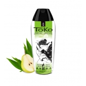 Интимный гель TOKO Pear   Exotic Green Tea с ароматом груши и зеленого чая - 165 мл. - Shunga - купить с доставкой в Орле