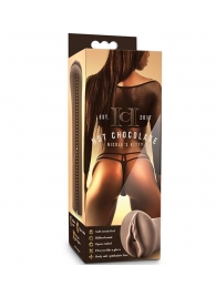 Коричневый мастубратор-вагина Nicole s Kitty - Blush Novelties - в Орле купить с доставкой