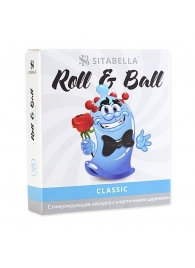 стимулирующий презерватив-насадка Roll   Ball Classic - Sitabella - купить с доставкой в Орле