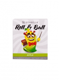 Стимулирующий презерватив-насадка Roll   Ball Apple - Sitabella - купить с доставкой в Орле