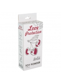 Пудра для игрушек Love Protection с ароматом вишни - 30 гр. - Lola Games - купить с доставкой в Орле