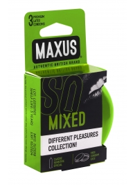 Презервативы в железном кейсе MAXUS Mixed - 3 шт. - Maxus - купить с доставкой в Орле