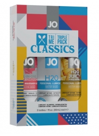 Подарочный набор лубрикантов Tri-Me Triple Pack Classics - System JO - купить с доставкой в Орле