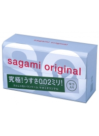 Ультратонкие презервативы Sagami Original - 12 шт. - Sagami - купить с доставкой в Орле