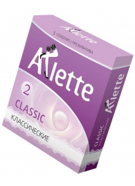 Классические презервативы Arlette Classic - 3 шт. - Arlette - купить с доставкой в Орле