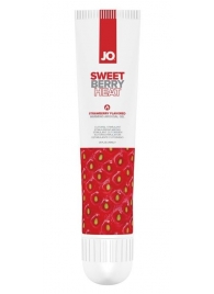 Стимулирующий клиторальный гель со вкусом клубники JO Sweet Berry Heat - 10 мл. - System JO - купить с доставкой в Орле