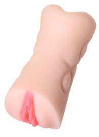 Телесный двусторонний мастурбатор Rich Fruit - вагина и анус - ToyFa - в Орле купить с доставкой