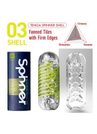 Мастурбатор SPINNER Shell - Tenga - в Орле купить с доставкой