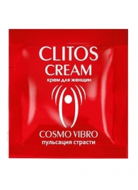 Пробник возбуждающего крема для женщин Clitos Cream - 1,5 гр. - Биоритм - купить с доставкой в Орле