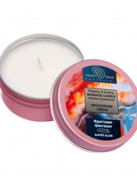 Массажная свеча  Фруктовая фантазия - БиоМед - купить с доставкой в Орле
