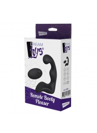 Черный вибромассажер простаты REMOTE BOOTY PLEASER - Dream Toys - в Орле купить с доставкой