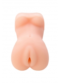 Телесный мастурбатор в виде женской фигурки - Toyfa Basic - в Орле купить с доставкой