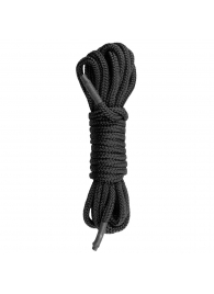 Черная веревка для бондажа Easytoys Bondage Rope - 5 м. - Easy toys - купить с доставкой в Орле