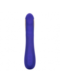 Фиолетовый вибратор с электростимуляцией Intimate E-Stimulator Petite Wand - 18,5 см. - California Exotic Novelties - купить с доставкой в Орле