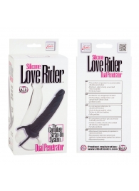 Насадка на пенис Silicone Love Rider Dual Penetrator для двойного проникновения - 14 см. - California Exotic Novelties - в Орле купить с доставкой