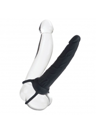 Насадка на пенис Silicone Love Rider Dual Penetrator для двойного проникновения - 14 см. - California Exotic Novelties - в Орле купить с доставкой