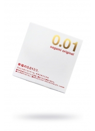 Супертонкий презерватив Sagami Original 0.01 - 1 шт. - Sagami - купить с доставкой в Орле