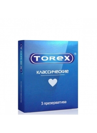 Гладкие презервативы Torex  Классические  - 3 шт. - Torex - купить с доставкой в Орле