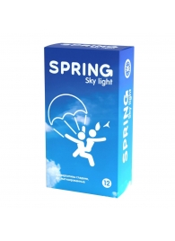 Ультратонкие презервативы SPRING SKY LIGHT - 12 шт. - SPRING - купить с доставкой в Орле