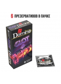 Ароматизированные презервативы DOMINO  Фруктовый слот  - 6 шт. - Domino - купить с доставкой в Орле