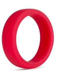 Красное эрекционное кольцо Silicone Go Pro Cock Ring - Blush Novelties - в Орле купить с доставкой