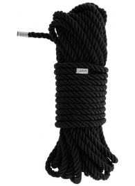 Черная веревка для бондажа BONDAGE ROPE - 10 м. - Dream Toys - купить с доставкой в Орле