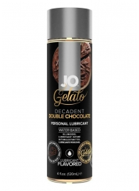 Лубрикант с ароматом шоколада JO GELATO DECADENT DOUBLE CHOCOLATE - 120 мл. - System JO - купить с доставкой в Орле