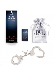 Металлические наручники Metal Handcuffs - Fifty Shades of Grey - купить с доставкой в Орле