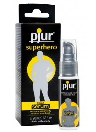 Сыворотка-пролонгатор pjur SUPERHERO Delay Serum - 20 мл. - Pjur - купить с доставкой в Орле