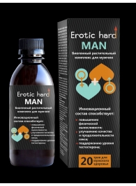 Мужской биогенный концентрат для усиления эрекции Erotic hard Man - 250 мл. - Erotic Hard - купить с доставкой в Орле