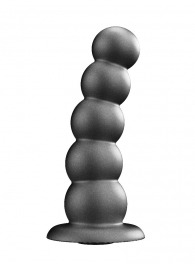 Черная насадка-плаг на харнесс PLATINUM 9 - 24 см. - LOVETOY (А-Полимер) - купить с доставкой в Орле