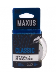 Классические презервативы в пластиковом кейсе MAXUS Classic - 3 шт. - Maxus - купить с доставкой в Орле