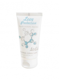 Увлажняющий лубрикант на водной основе Love Protection - 50 мл. - Lola Games - купить с доставкой в Орле