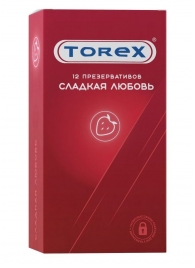 Презервативы Torex  Сладкая любовь  с ароматом клубники - 12 шт. - Torex - купить с доставкой в Орле