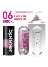 Мастурбатор SPINNER Brick - Tenga - в Орле купить с доставкой