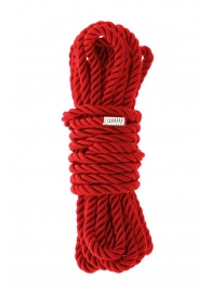 Красная веревка для шибари DELUXE BONDAGE ROPE - 5 м. - Dream Toys - купить с доставкой в Орле